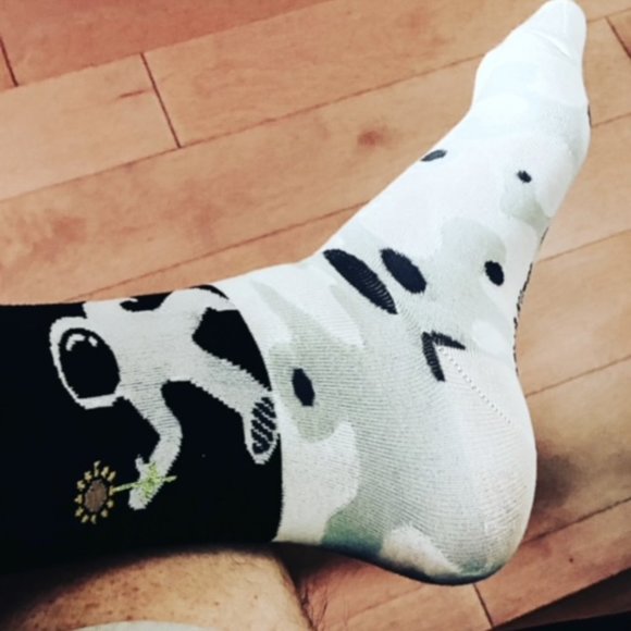 Organic Cotton, Brand New, crew socks, Astronaut design, unisex, size 7-13 - Picture 10 of 13